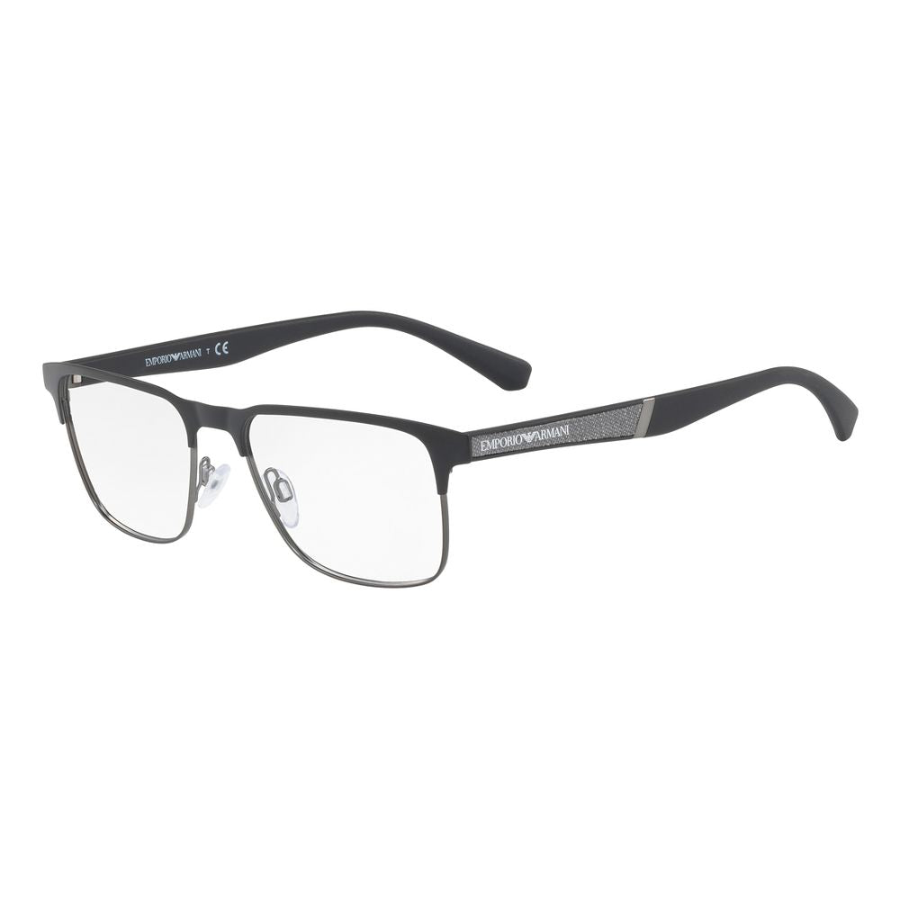 Emporio Armani Black Metal Glasses (Frames) | Regal Royce