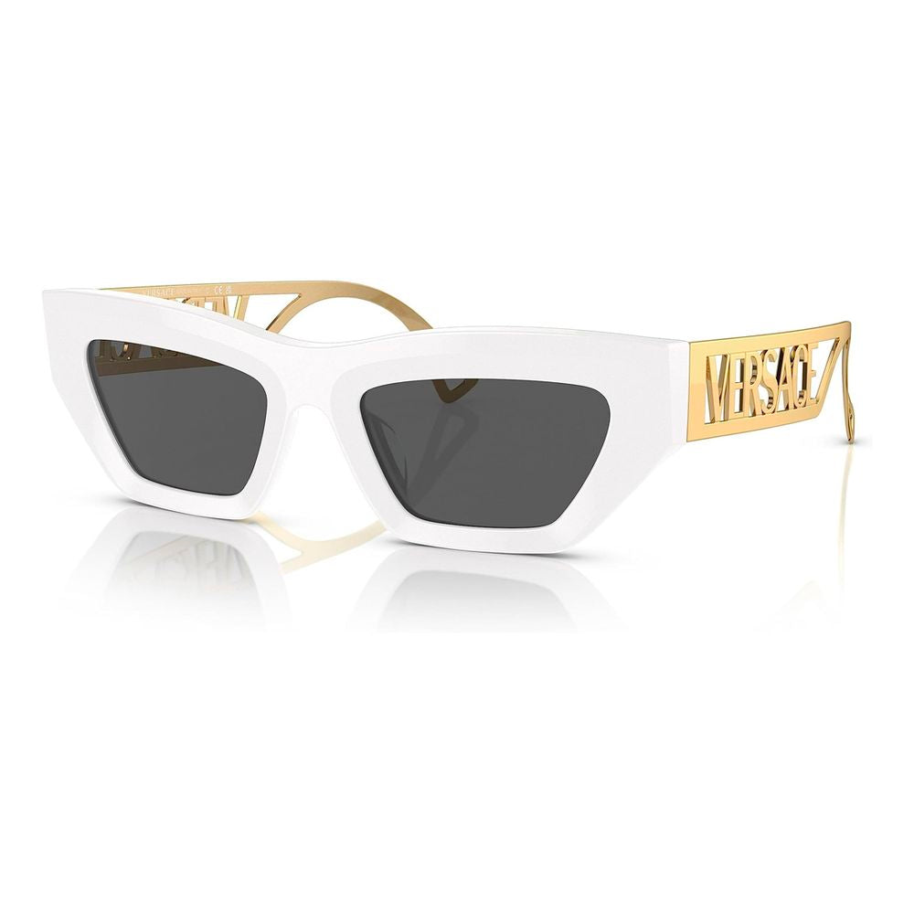 Versace White Acetate Sunglasses | Regal Royce
