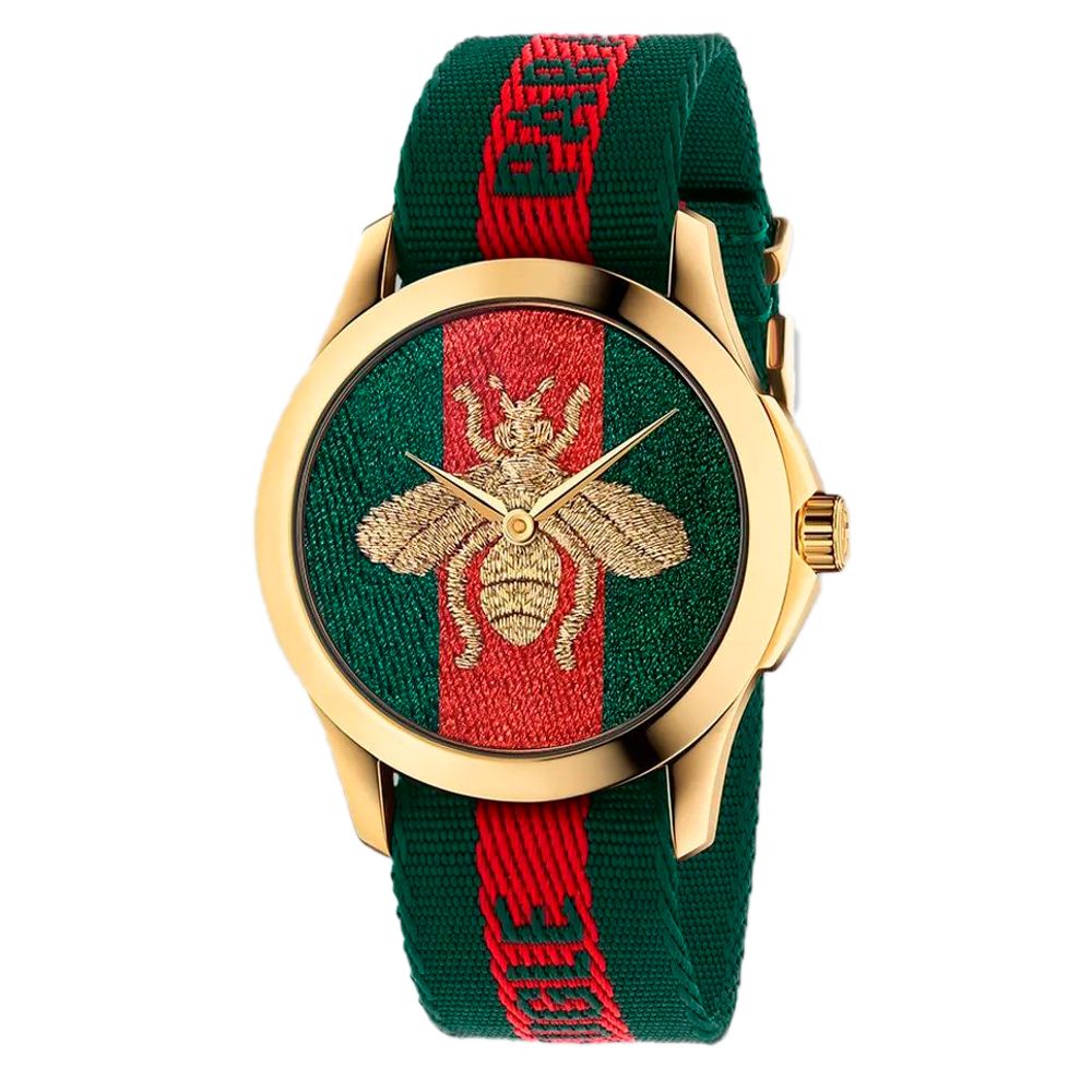 Gucci Multicolor Nylon Bracelet Watch | Regal Royce