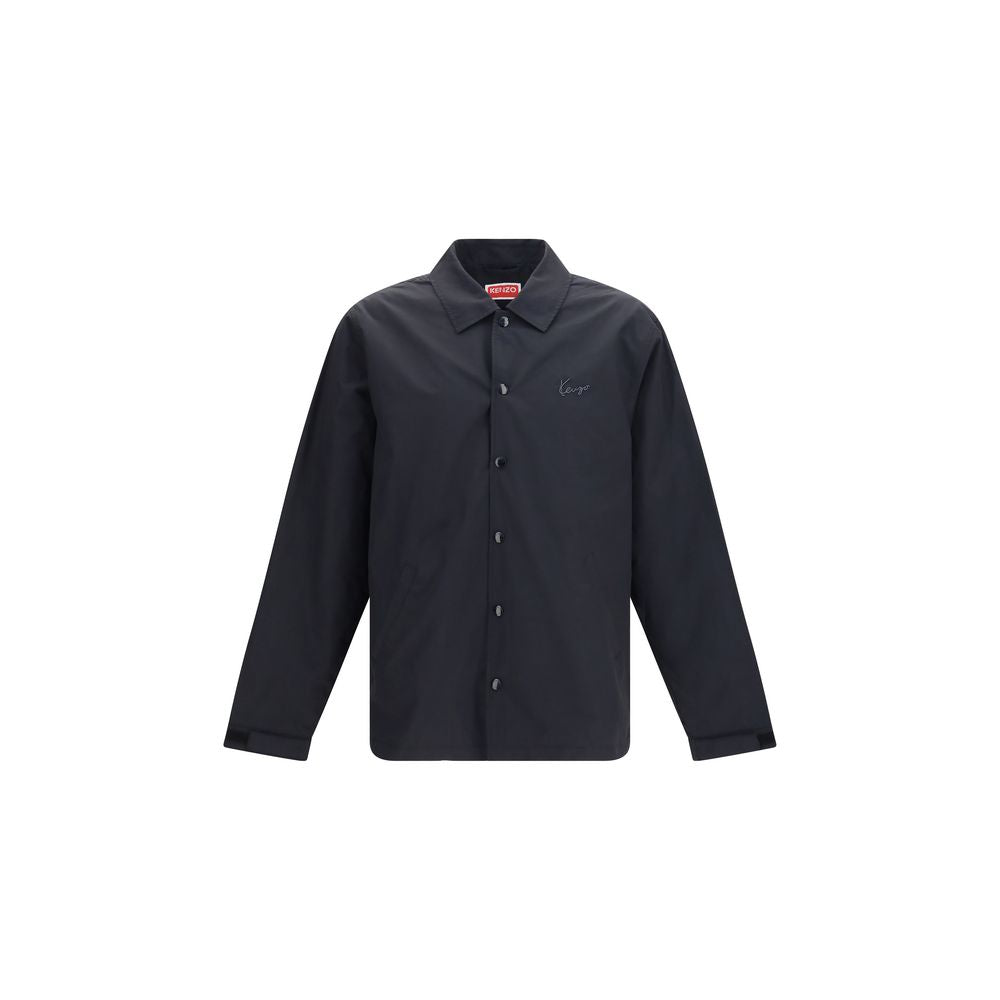 Kenzo Black Cotton Jacket | Regal Royce