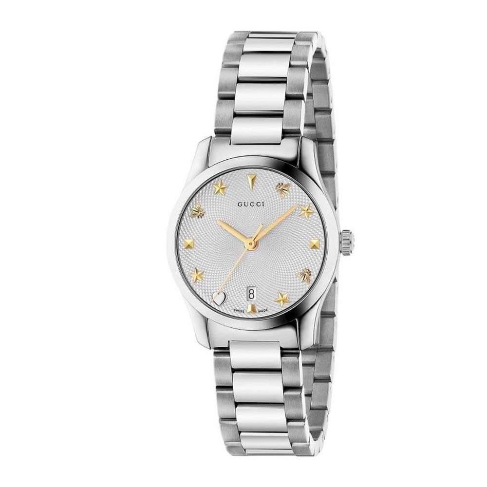 Gucci Gray Stainless Steel Dress Watch | Regal Royce