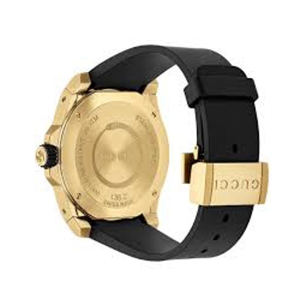 Gucci Black Rubber Sport Watch | Regal Royce