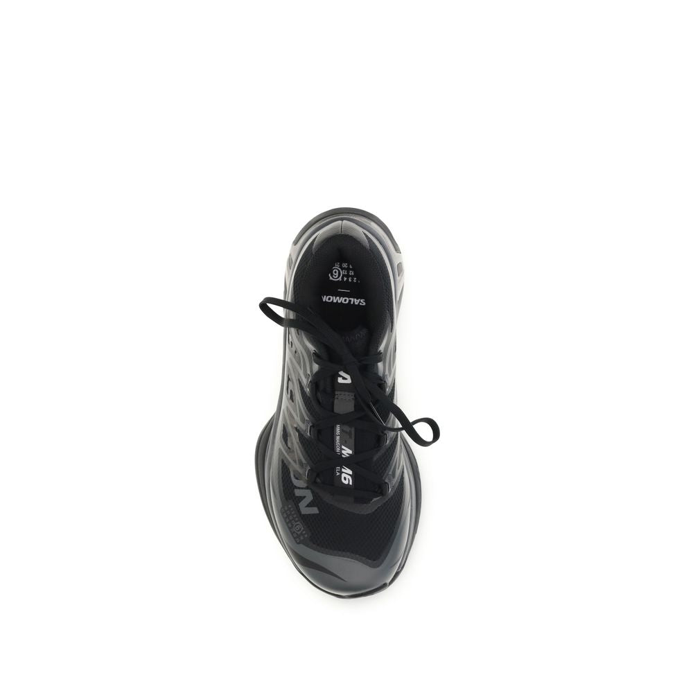 MM6 Black Polyamide Athletic Sneakers | Regal Royce