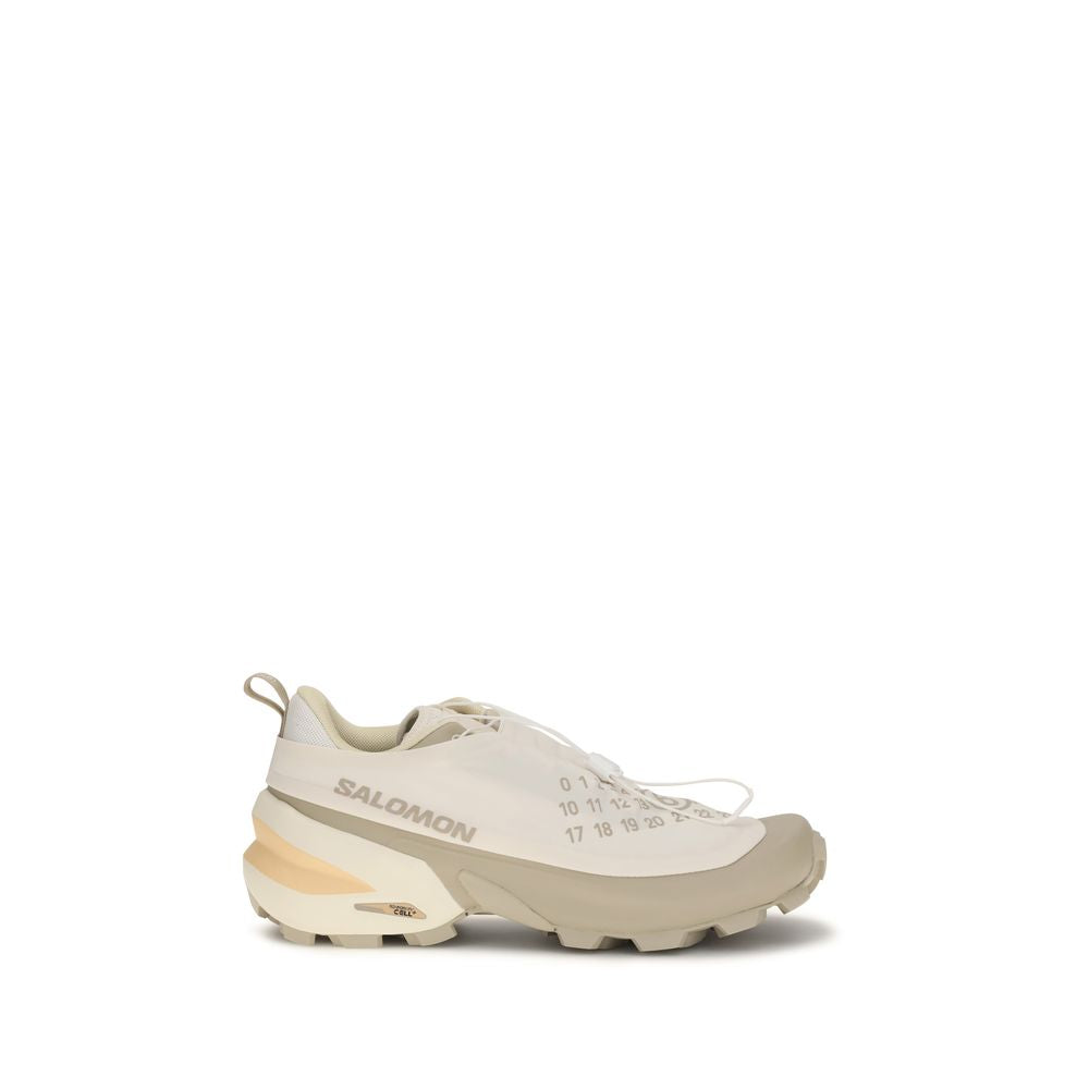 MM6 Beige Polyester Athletic Sneakers | Regal Royce