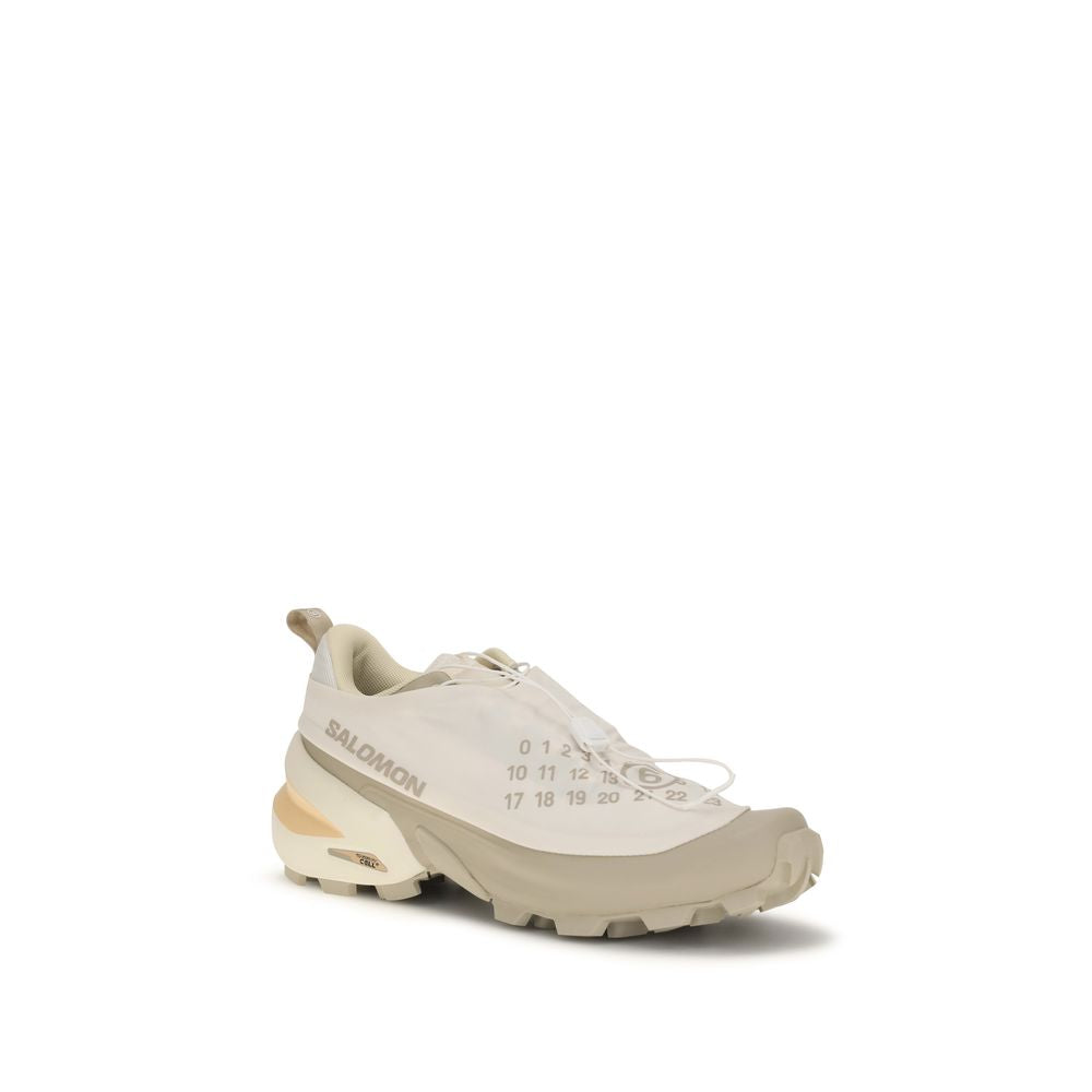 MM6 Beige Polyester Athletic Sneakers | Regal Royce