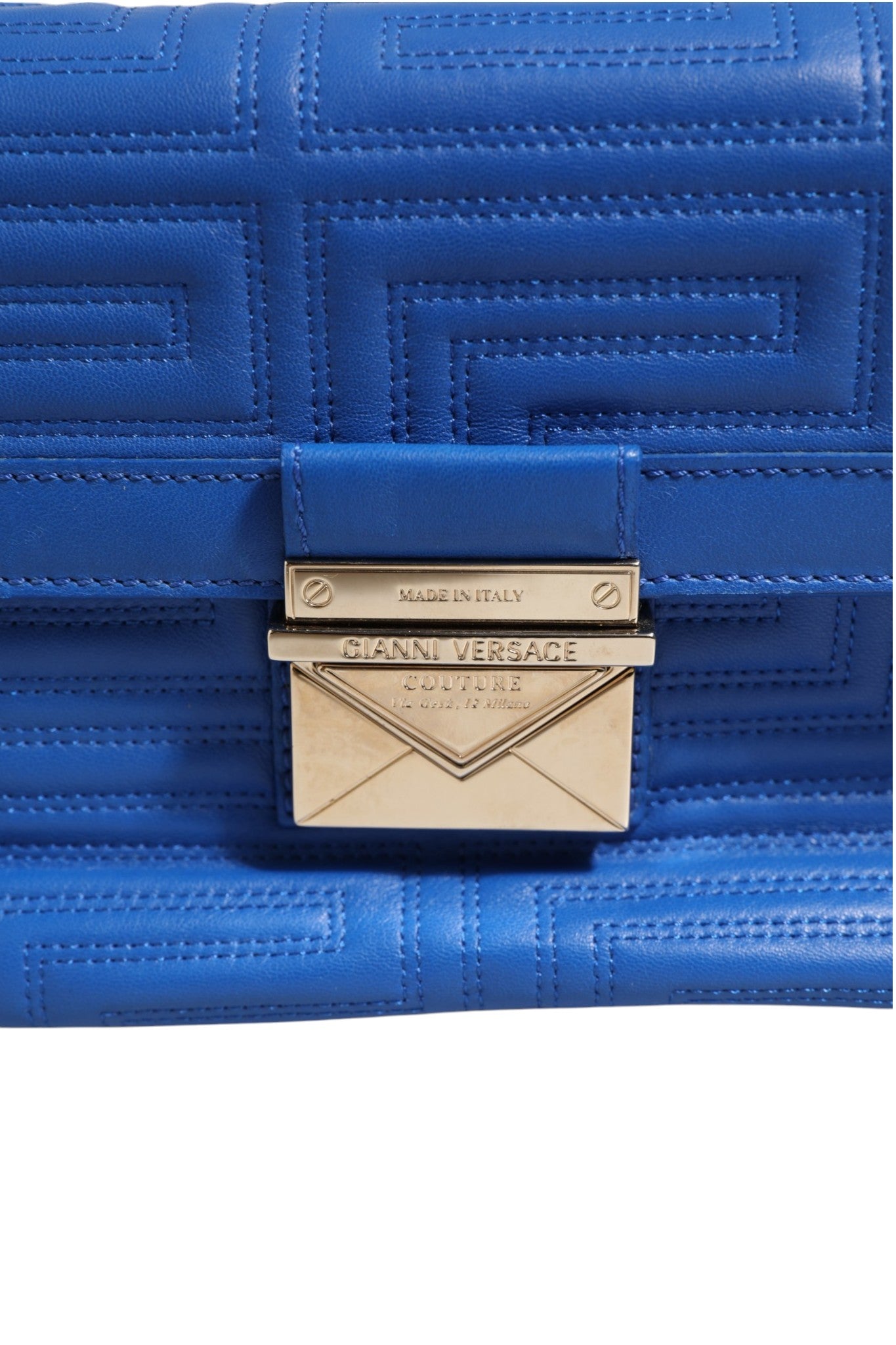 Versace Couture Quilted Leather Shoulder Bag | Regal Royce