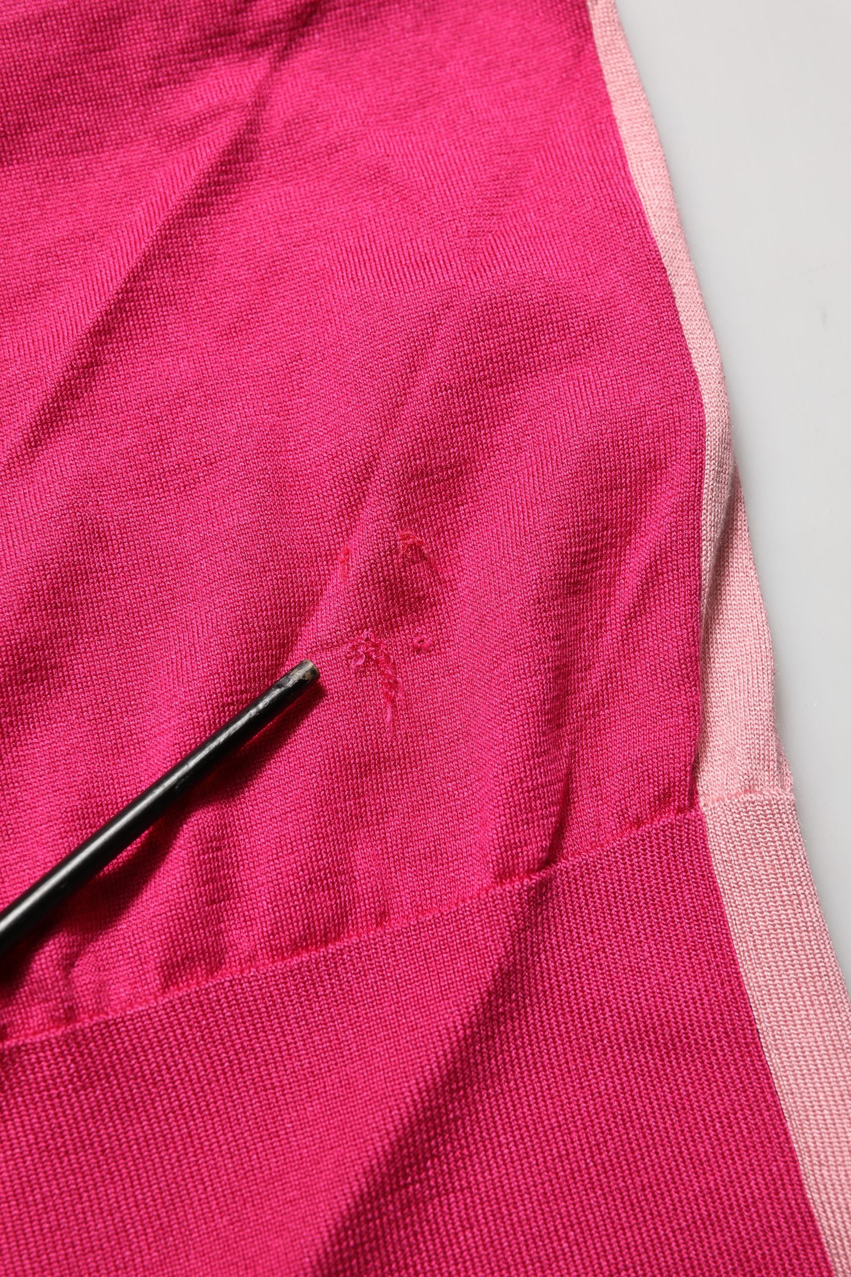 Dolce & Gabbana Pink Short Sleeves Buttoned Ascot Collar Top | Regal Royce