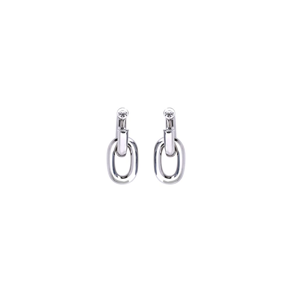 Rabanne Silver Resin Earrings | Regal Royce