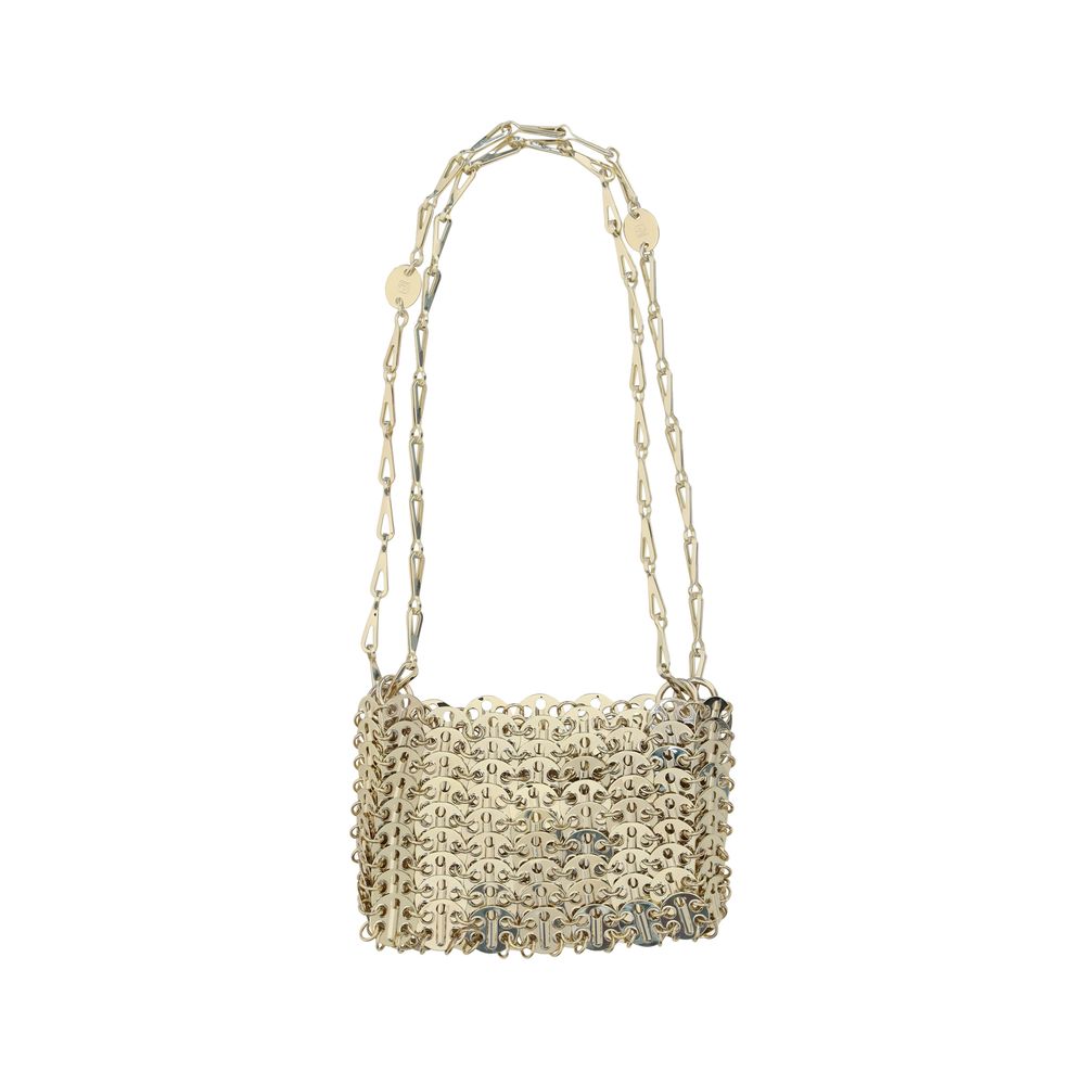 Rabanne Bicolor Brass Shoulder Bag | Regal Royce