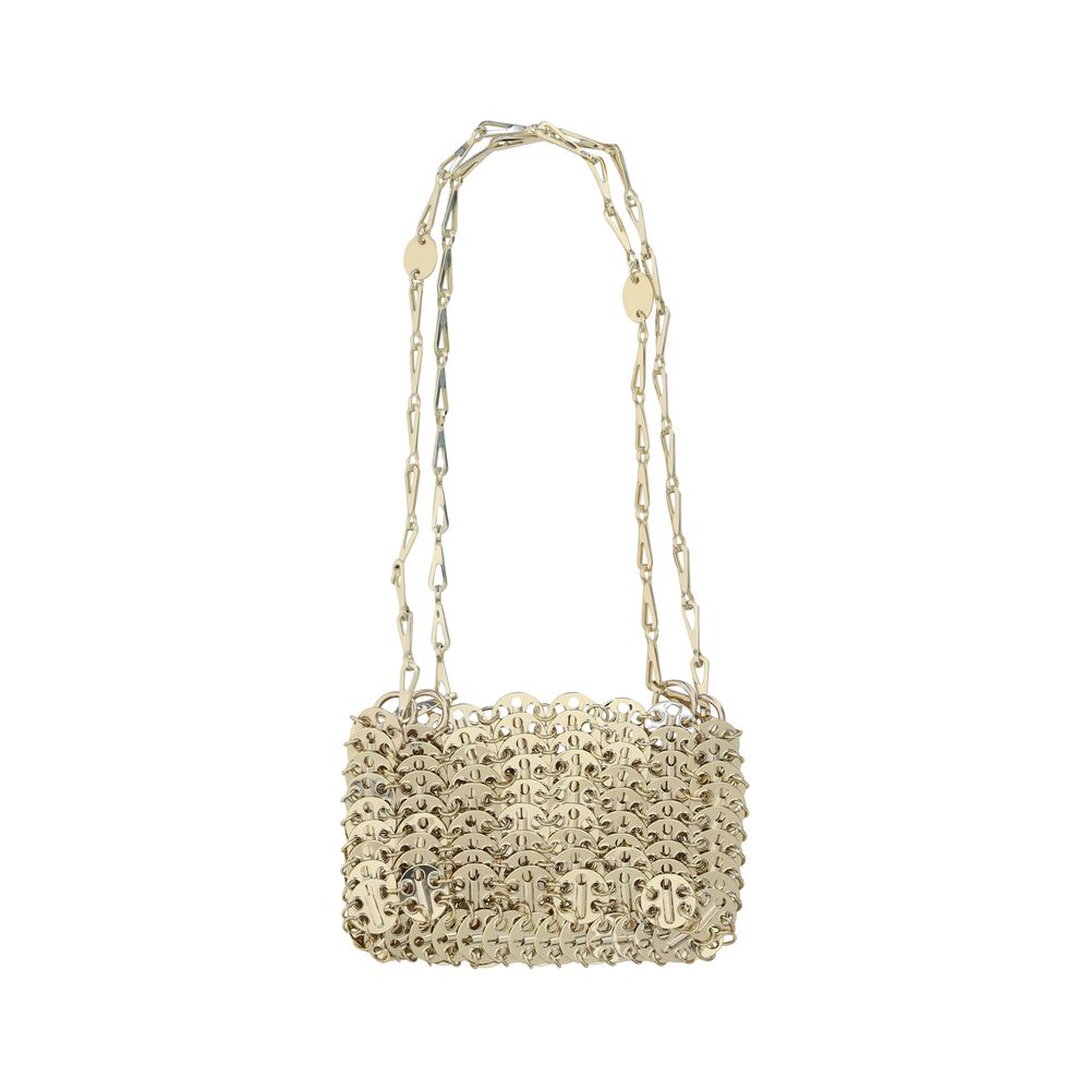 Rabanne Bicolor Brass Shoulder Bag | Regal Royce