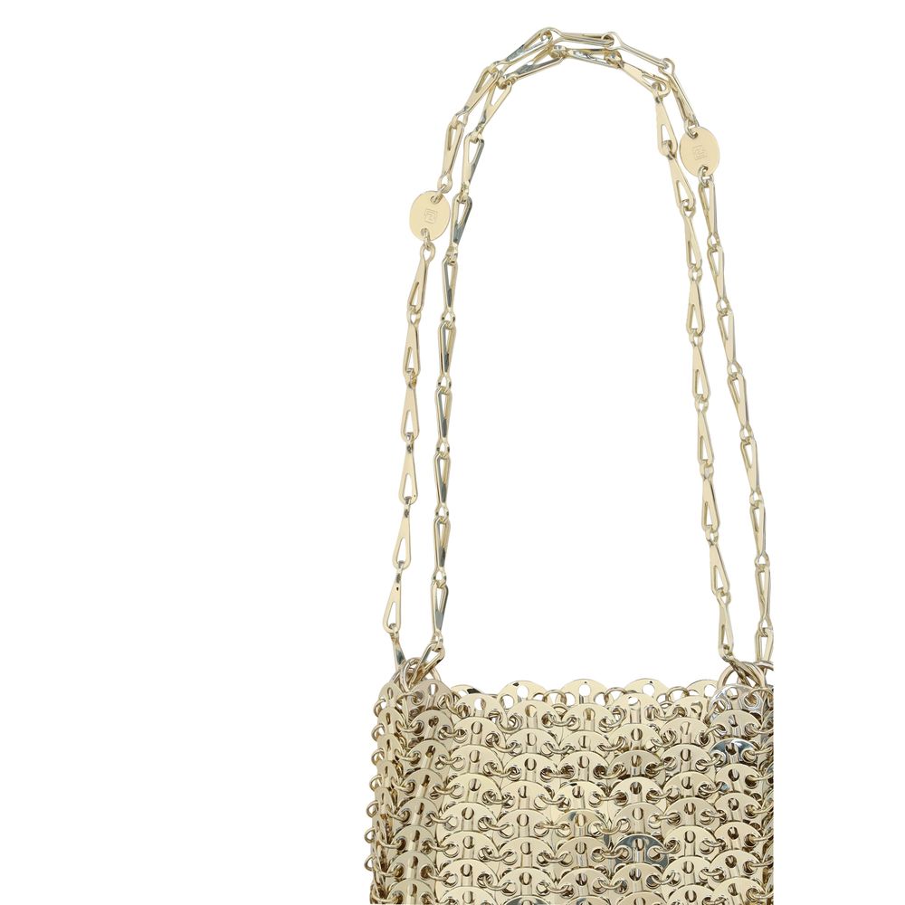 Rabanne Bicolor Brass Shoulder Bag | Regal Royce