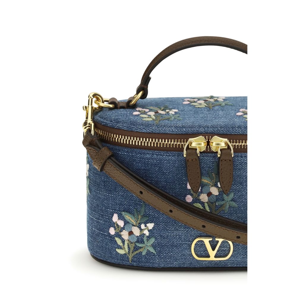 Valentino Garavani Blue Cotton Handbag | Regal Royce