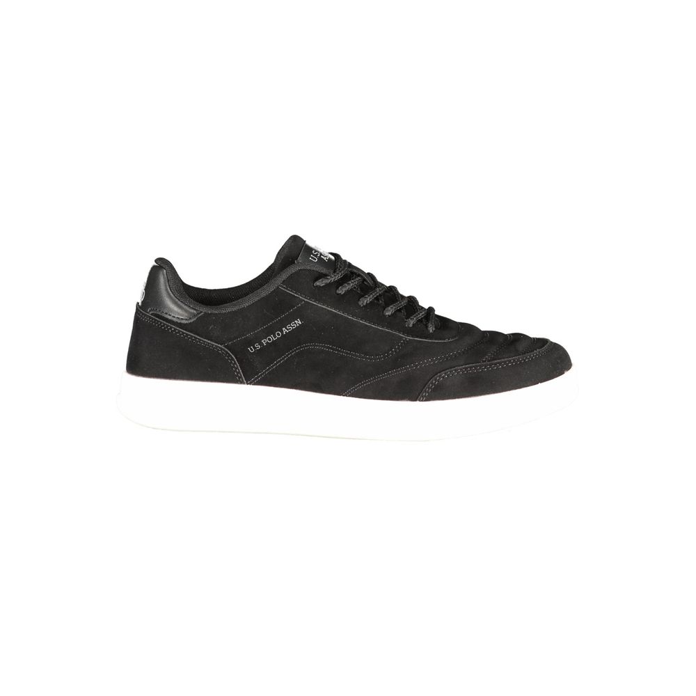 U.S. POLO ASSN. Nero Polyurethane Female Sneaker | Regal Royce