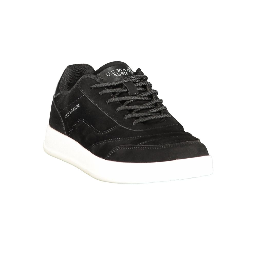 U.S. POLO ASSN. Nero Polyurethane Female Sneaker | Regal Royce
