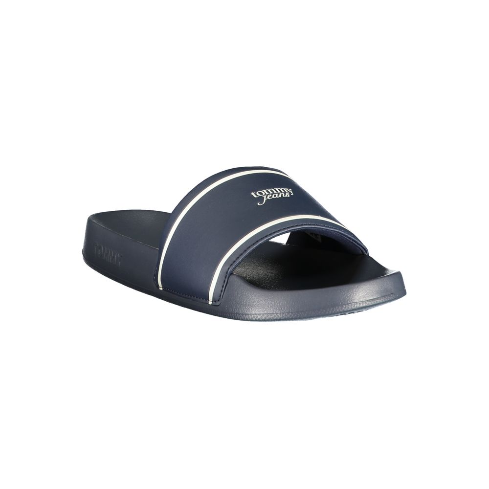 Tommy Hilfiger Blue Polyurethane Women's Slipper | Regal Royce