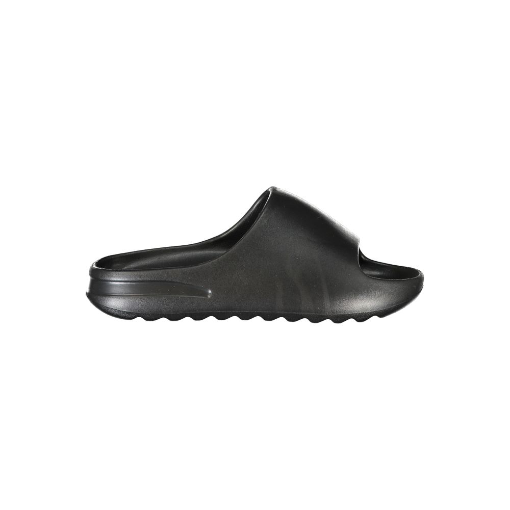 Norway 1963 Black Polyurethane Women's Slipper | Regal Royce