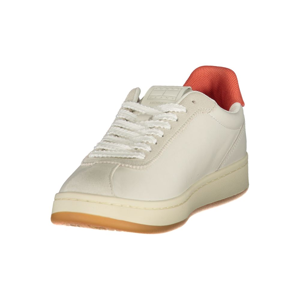 Tommy Hilfiger Beige Polyurethane Women's Sneaker | Regal Royce