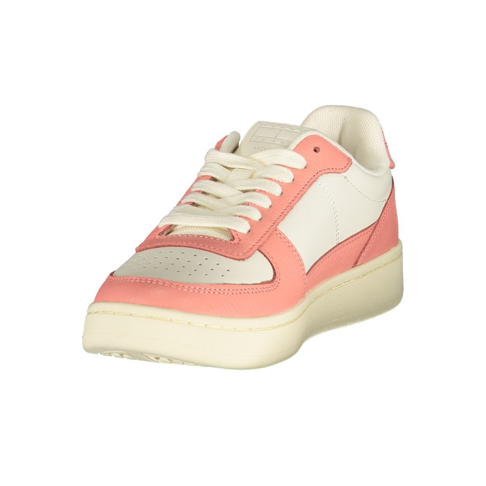 Tommy Hilfiger White Polyurethane Women's Sneaker | Regal Royce