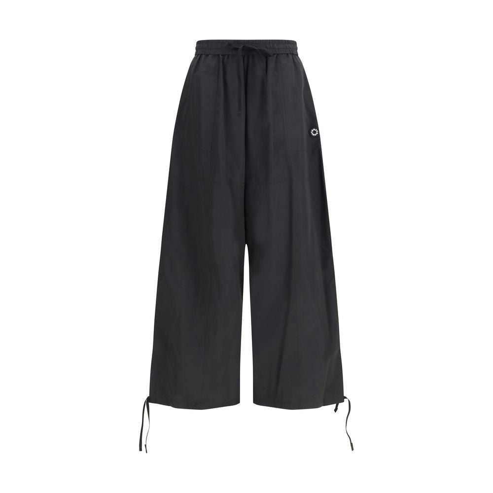 Kenzo Black Polyester Casual Pants | Regal Royce