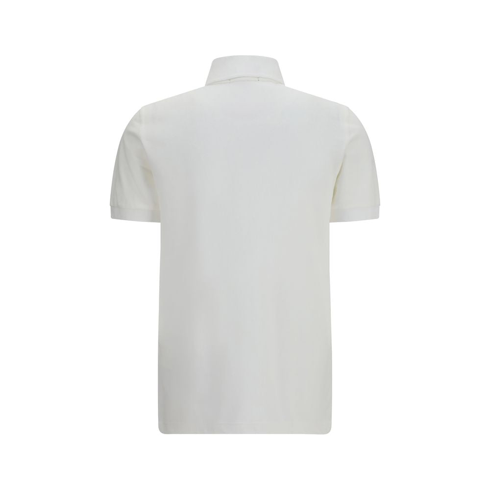 Fred Perry White Cotton Polo Shirt | Regal Royce
