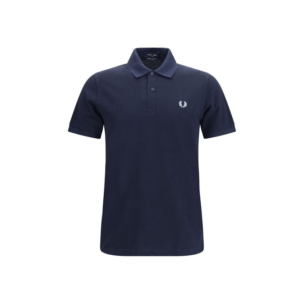 Fred Perry Blue Cotton Polo Shirt | Regal Royce