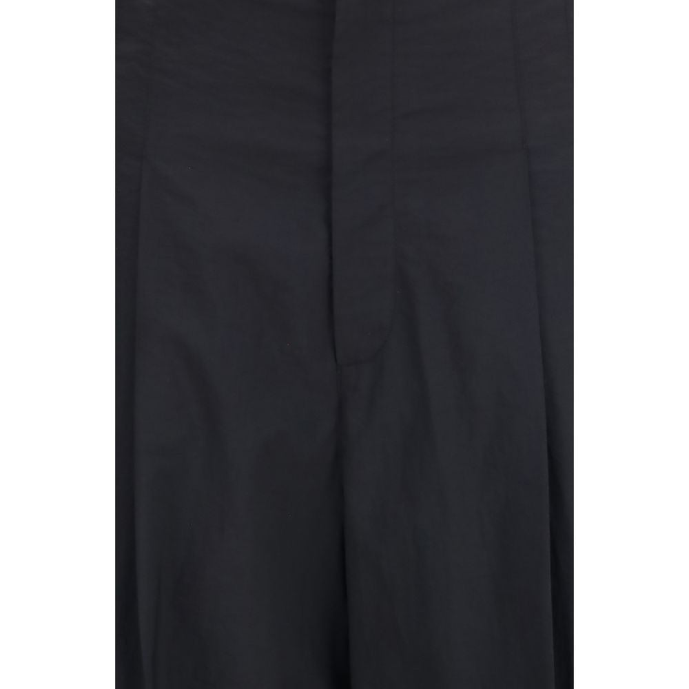 Brunello Cucinelli Black Cotton Casual Pants | Regal Royce