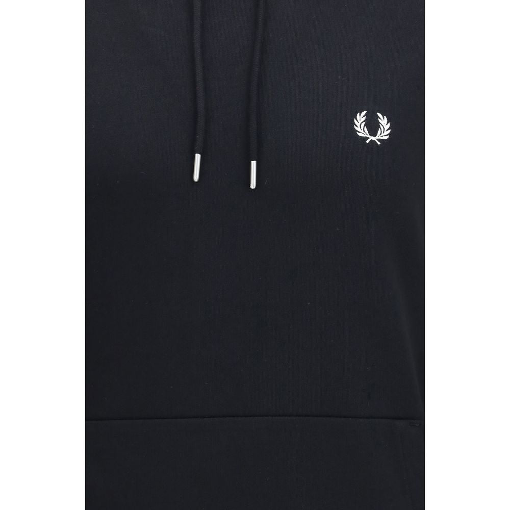 Fred Perry Black Cotton Sweatshirt | Regal Royce
