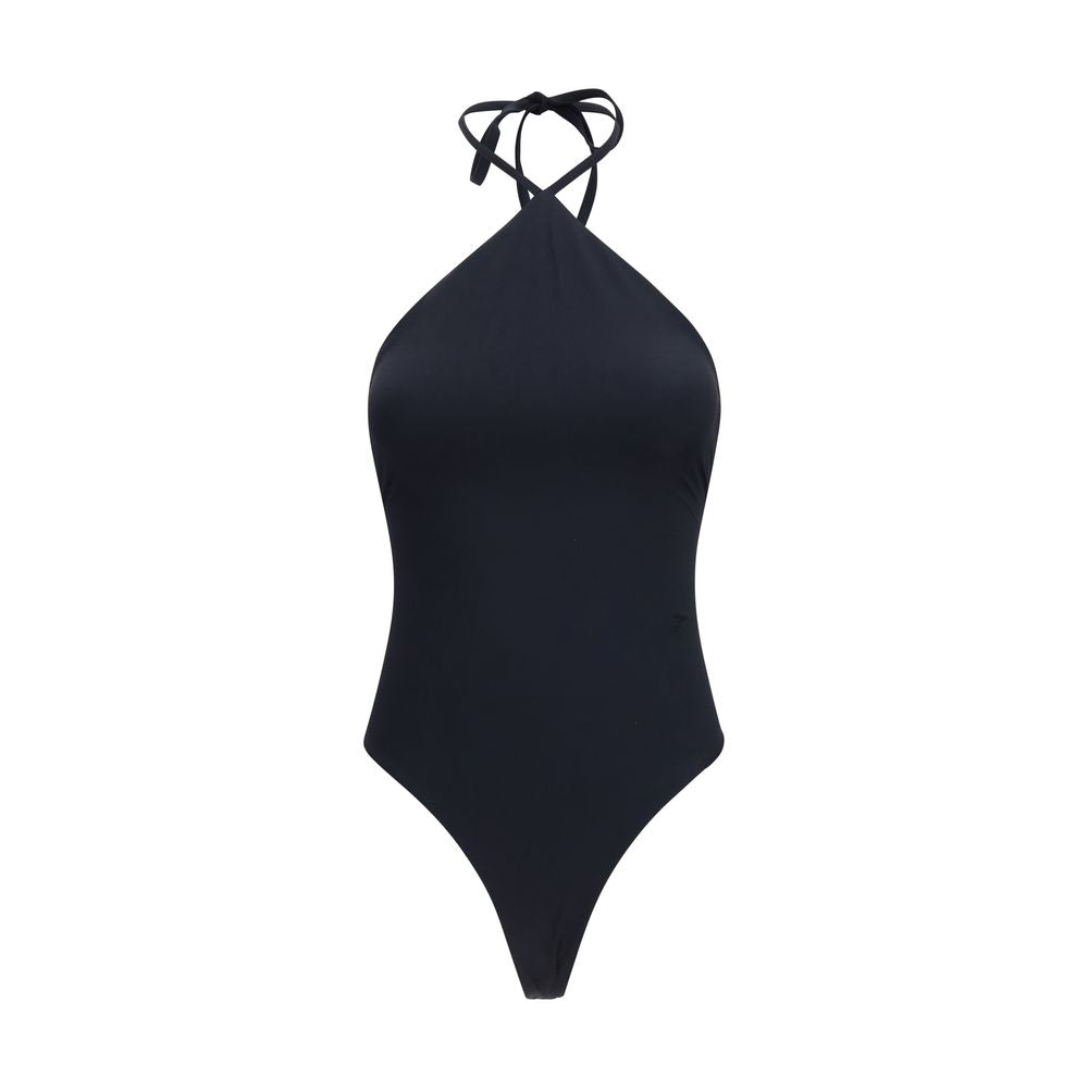 Jacquemus Black Polyamide One-Piece Swimsuit | Regal Royce