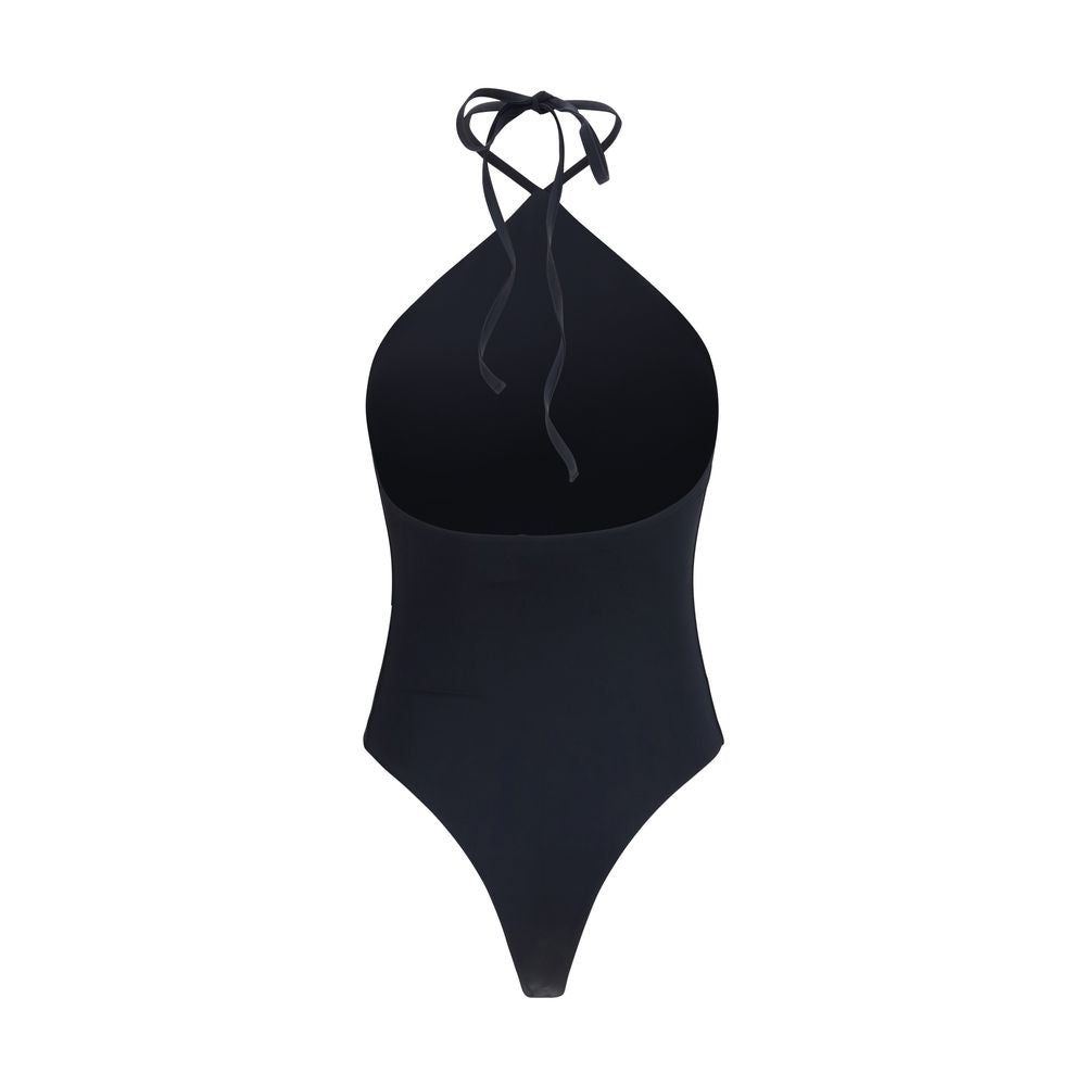 Jacquemus Black Polyamide One-Piece Swimsuit | Regal Royce