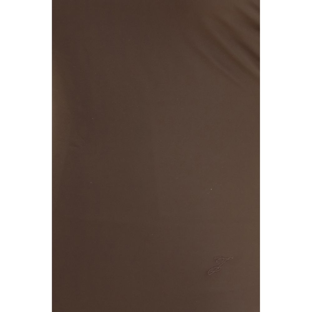 Jacquemus Brown Polyamide One-Piece Swimsuit | Regal Royce