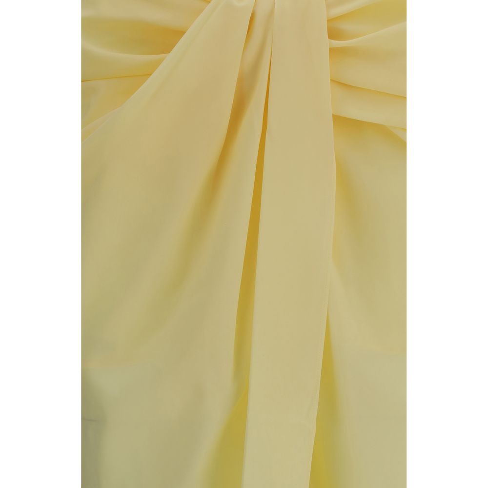 Jacquemus Bicolor Polyester Midi Skirt | Regal Royce