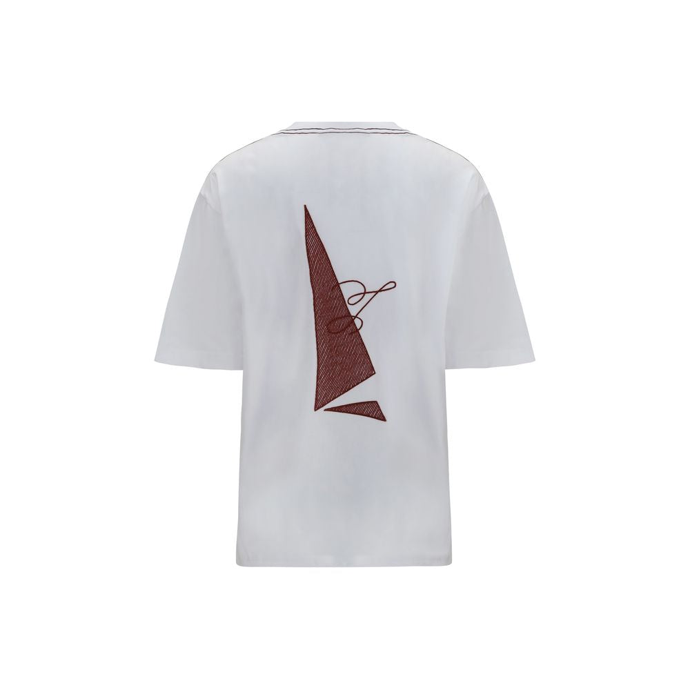 Jacquemus White Cotton T-Shirt | Regal Royce