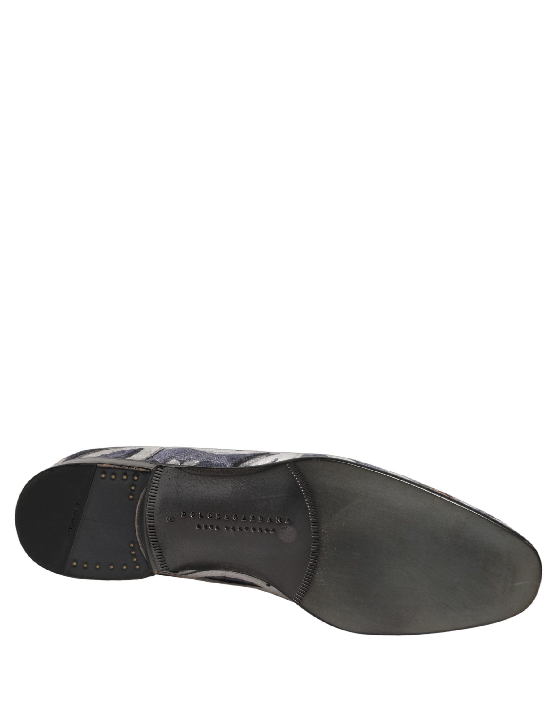 Dolce & Gabbana Multicolor Floral Tapestry Embroidery Loafer Shoes | Regal Royce