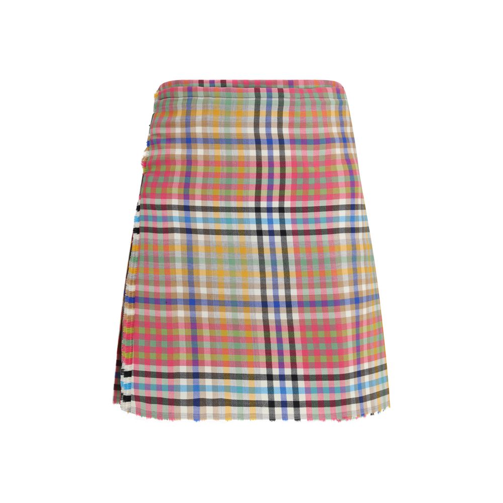 Vivienne Westwood Multicolor Wool Oves Aries Mini Skirt | Regal Royce