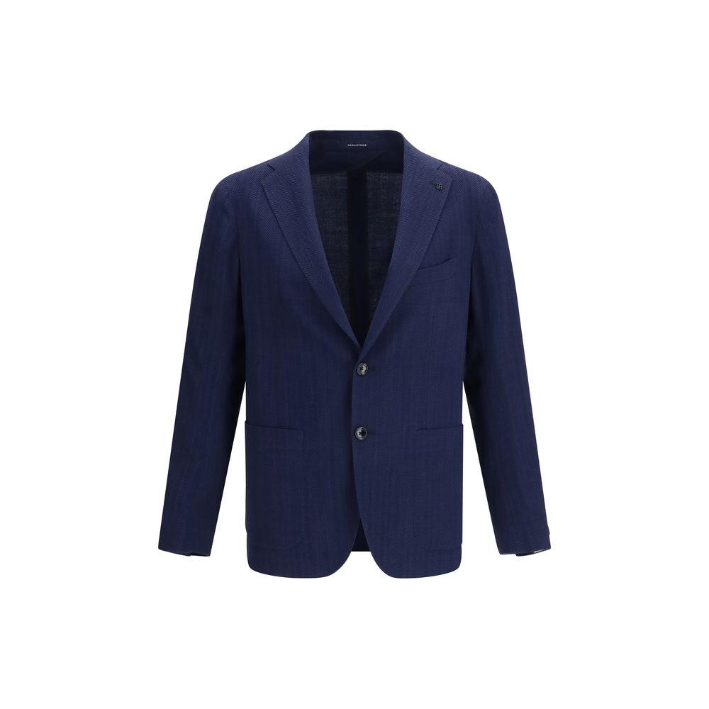 Tagliatore Blue Wool Oves Aries Blazer | Regal Royce
