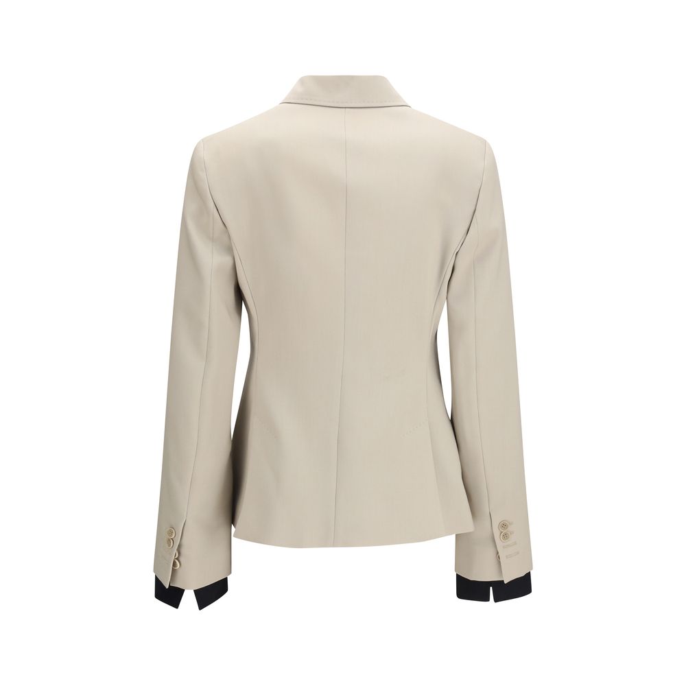 Max Mara Beige Wool Oves Aries Blazer | Regal Royce