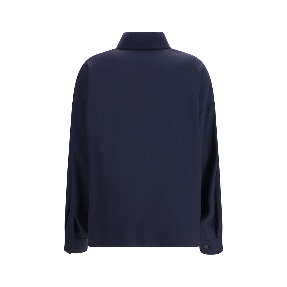 Max Mara Blue Wool Oves Aries Jacket | Regal Royce