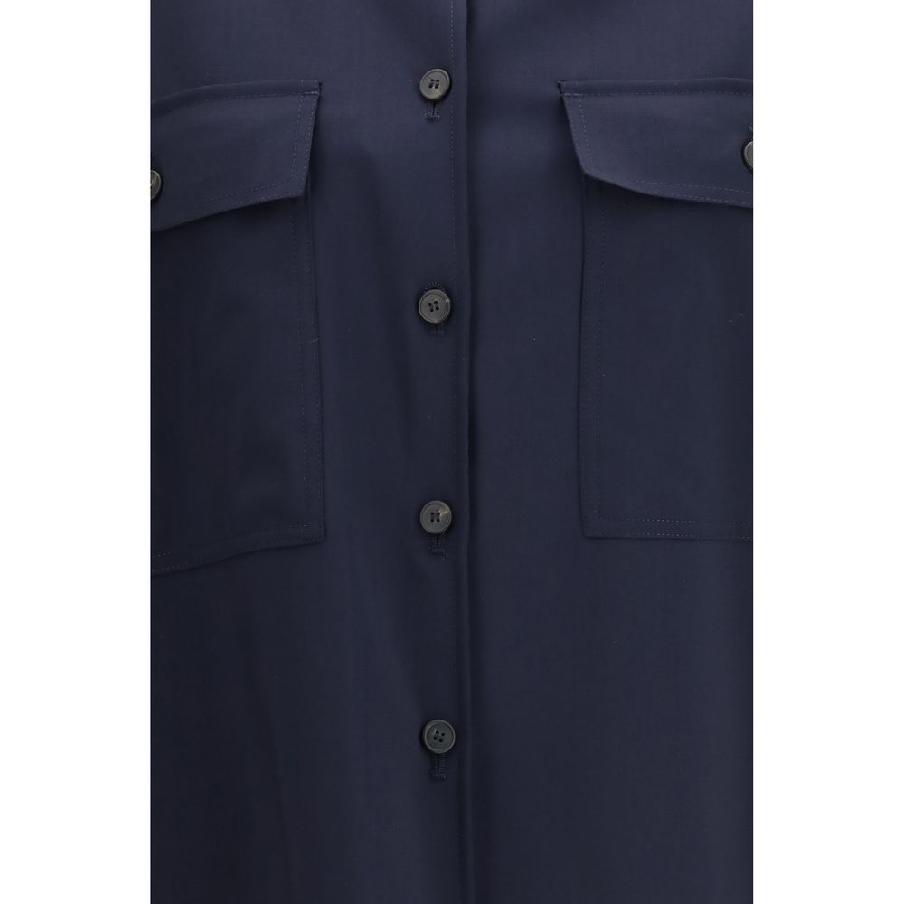 Max Mara Blue Wool Oves Aries Jacket | Regal Royce