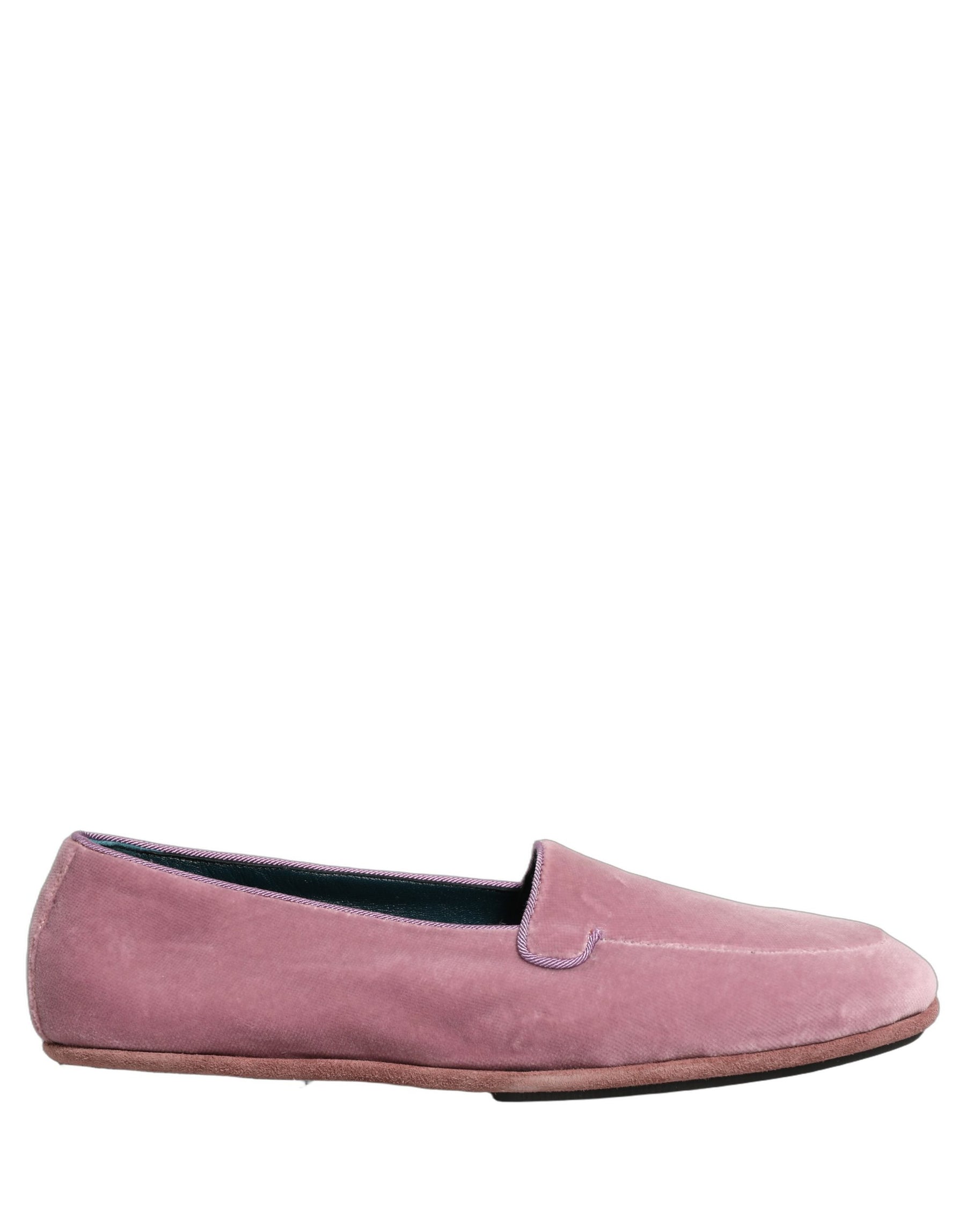 Dolce & Gabbana Pink Velvet Slip On Men Flats Loafers Shoes | Regal Royce