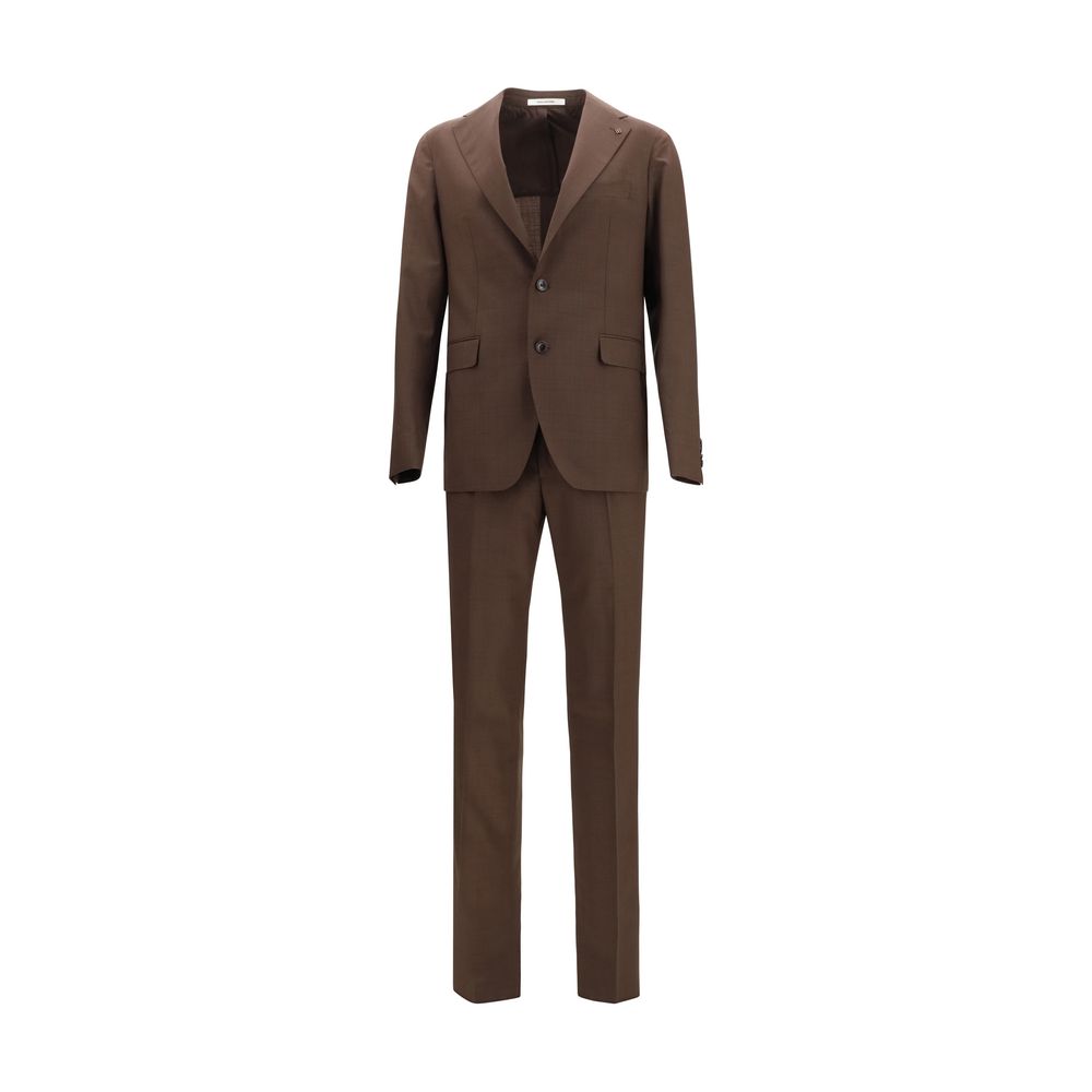 Tagliatore Brown Wool Oves Aries Two-Piece Suit | Regal Royce