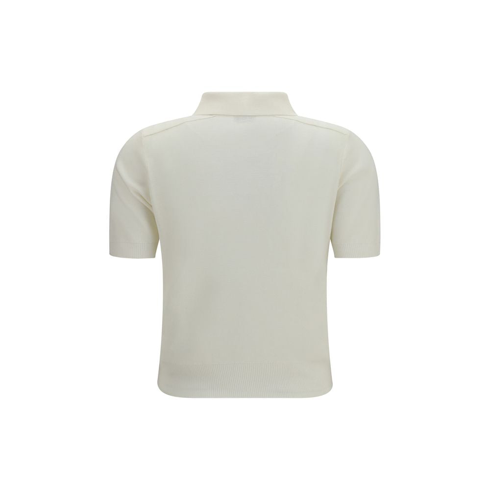 Burberry Beige Wool Oves Aries Polo Shirt | Regal Royce