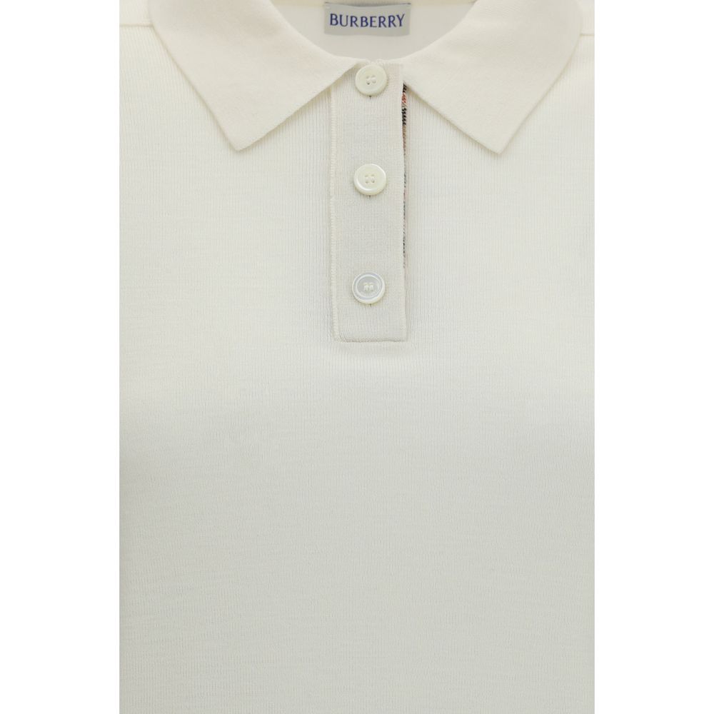 Burberry Beige Wool Oves Aries Polo Shirt | Regal Royce