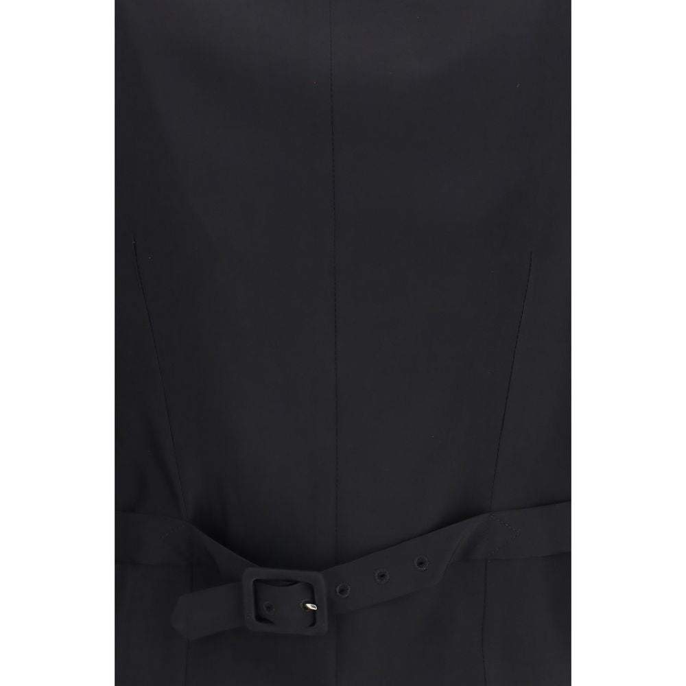 Burberry Brown Wool Oves Aries Sleeveless Jacket | Regal Royce