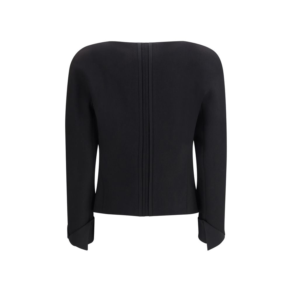 Chloé Black Wool Oves Aries Jacket | Regal Royce