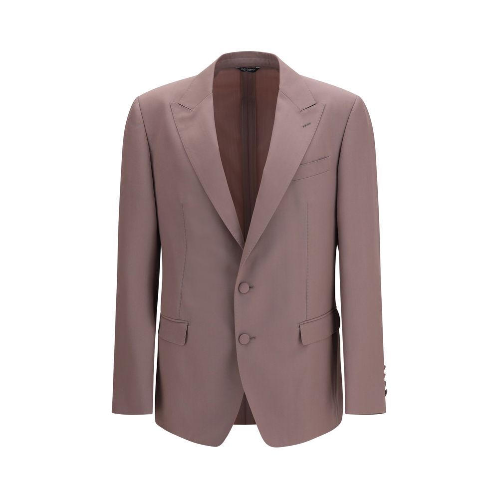 Dolce & Gabbana Brown Wool Oves Aries Jacket | Regal Royce