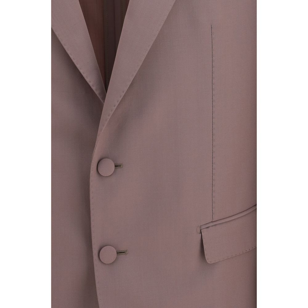 Dolce & Gabbana Brown Wool Oves Aries Jacket | Regal Royce