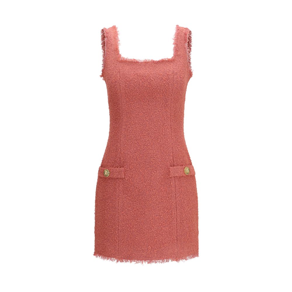 Balmain Multicolor Wool Oves Aries Casual Dress | Regal Royce