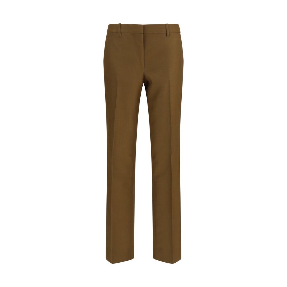 Burberry Brown Wool Oves Aries Dress Pants | Regal Royce
