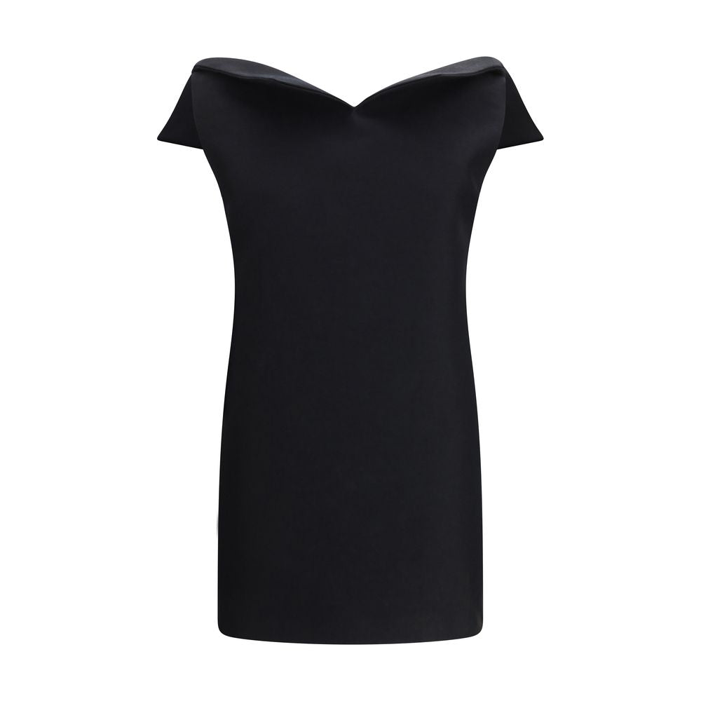 Balenciaga Black Wool Oves Aries Cocktail Dress | Regal Royce