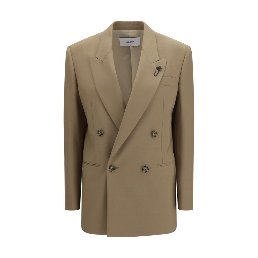 Lardini Beige Wool Oves Aries Blazer | Regal Royce